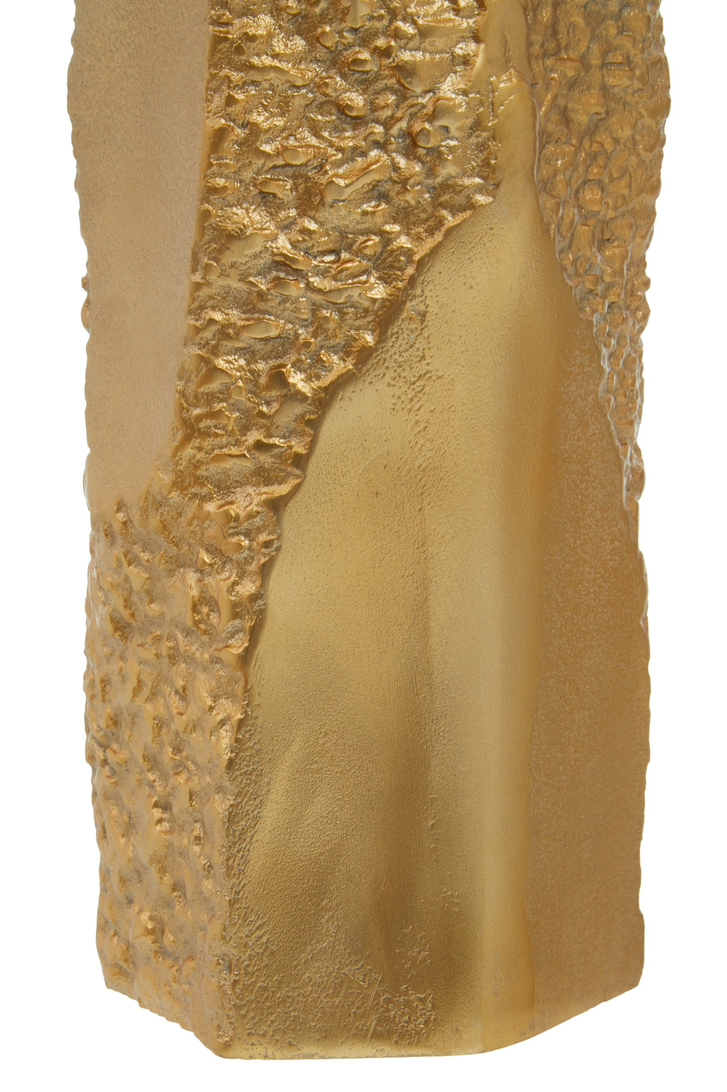 Dante Small Gold Textured Vase
