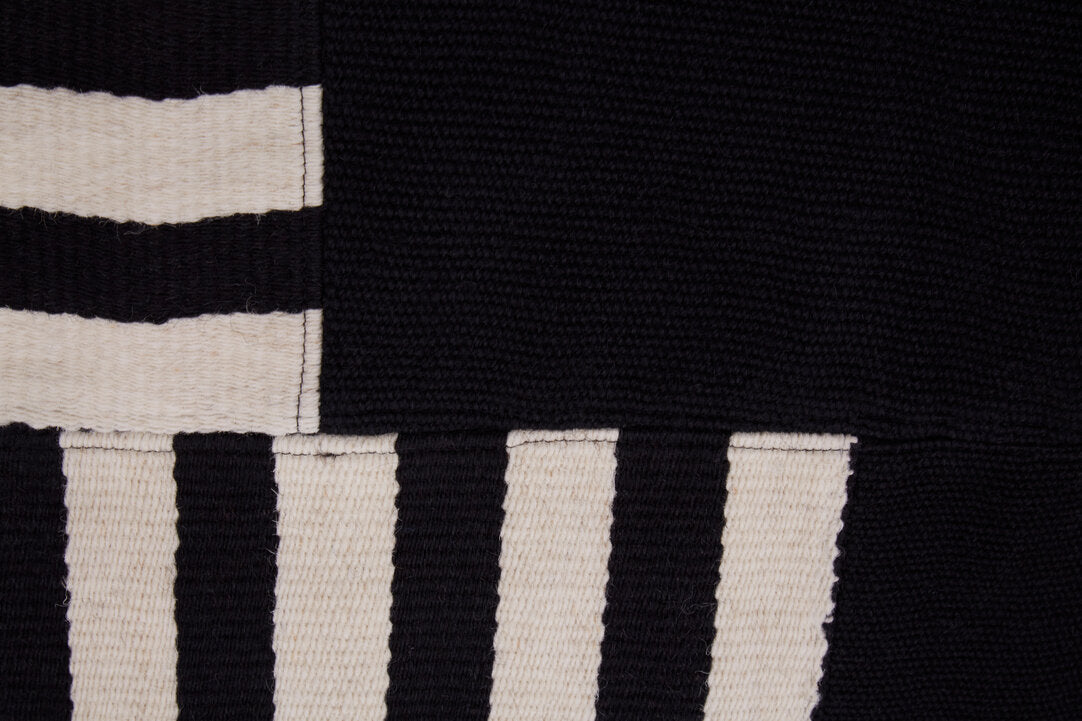 Bosie Black And White Rug - Macro