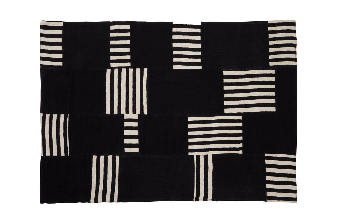 Bosie Black And White Rug - Main