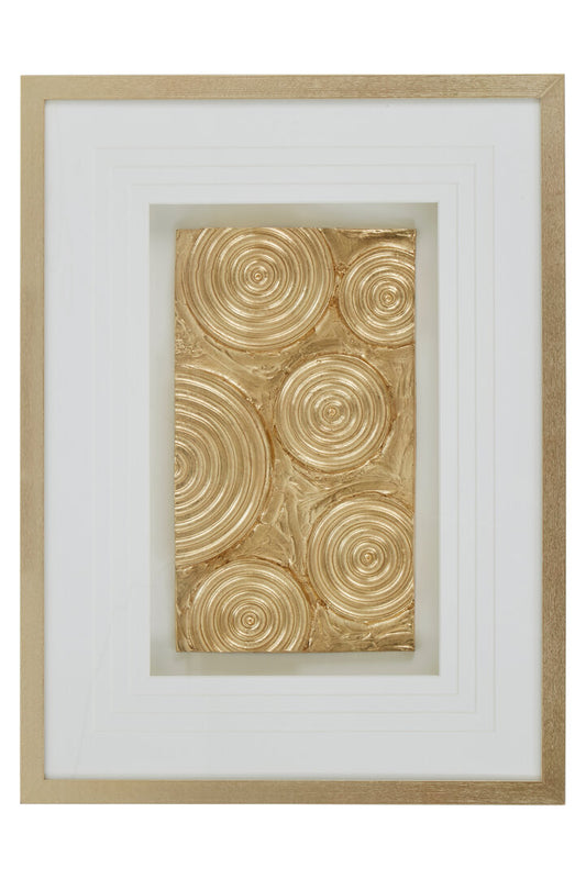 Nason Gold Disc Design Wall Art