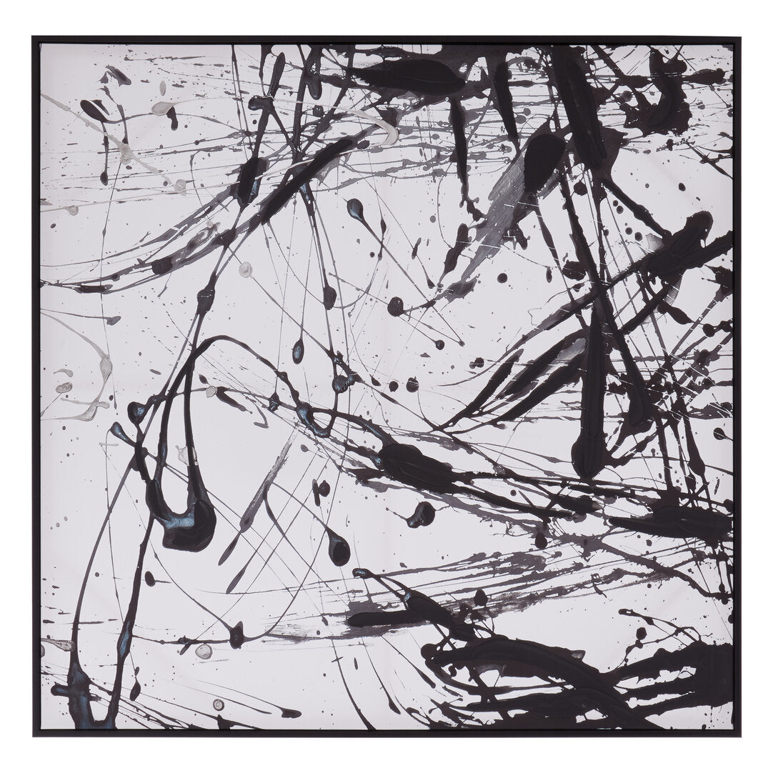 Astratto Black and White Wall Art - Main