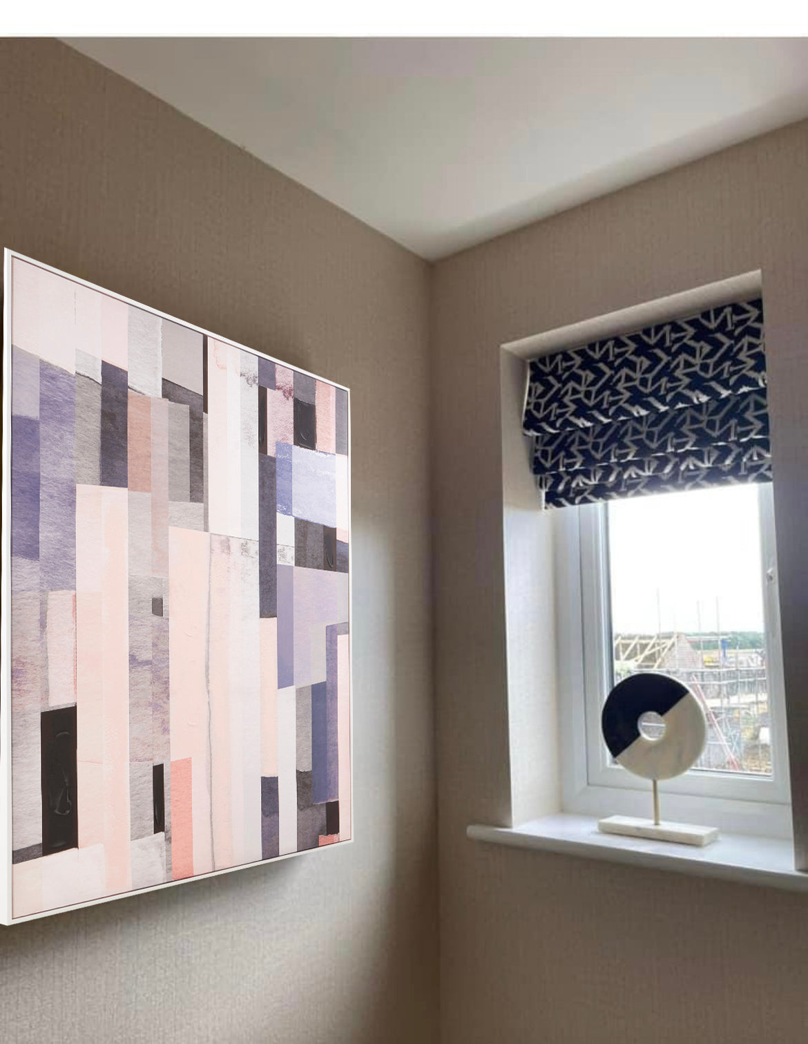 Astratto Canvas Stripes Design Wall Art