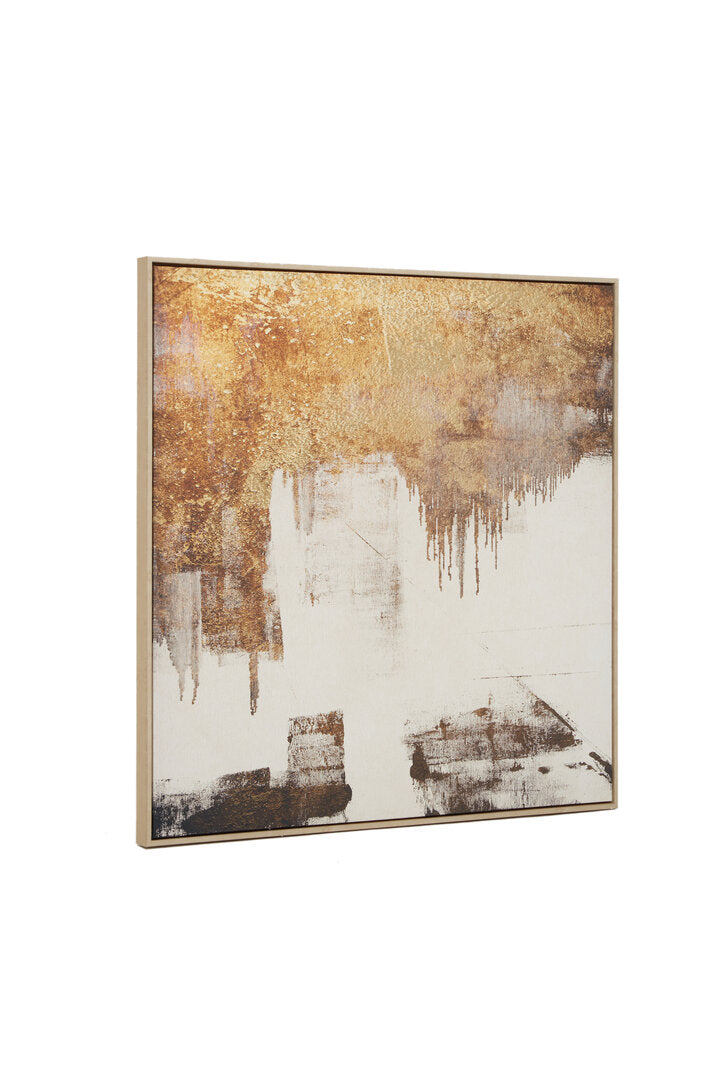 Astratto Abstract Gold Foil Wall Art - Additional