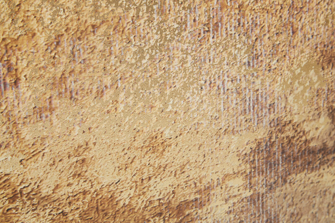 Astratto Abstract Gold Foil Wall Art - Macro