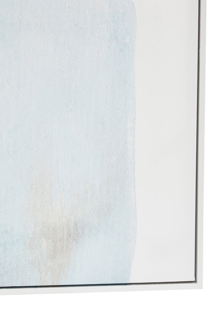 Astratto Blue and Gold Foil Wall Art - Macro