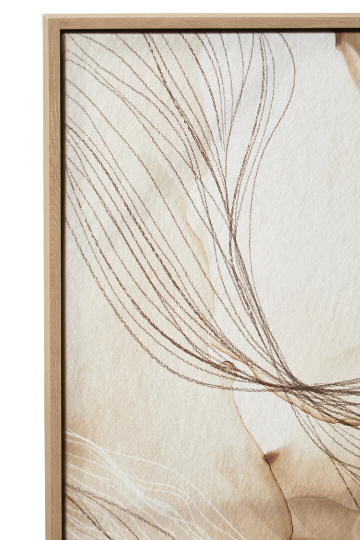 Astratto Set of Two Natural Abstract Wall Art - Macro