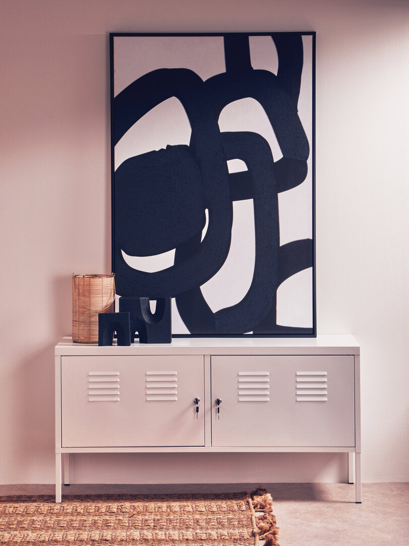 Broc Set Of Two Black Sculptures -  Lifestyle