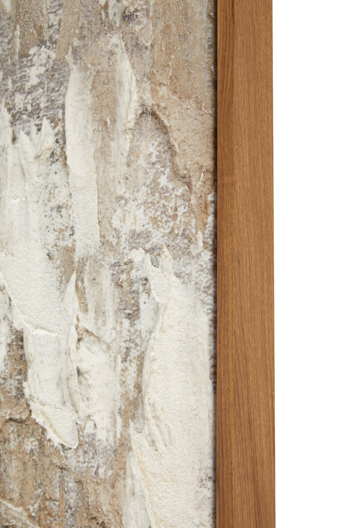Astratto Set of 2 Neutral Hued Textured Wall Art - Additional