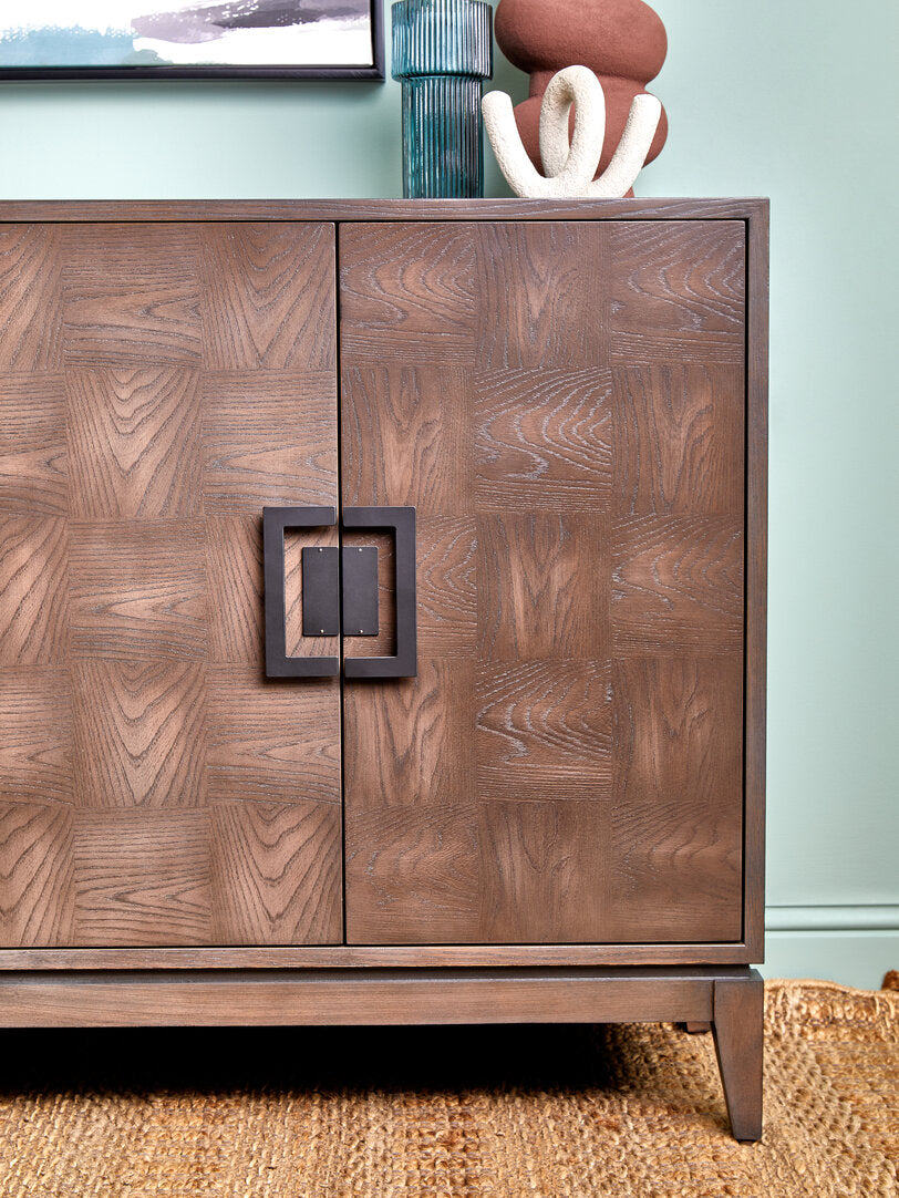 Dunas Small Textured White Loop Sculpture - Lifestyle