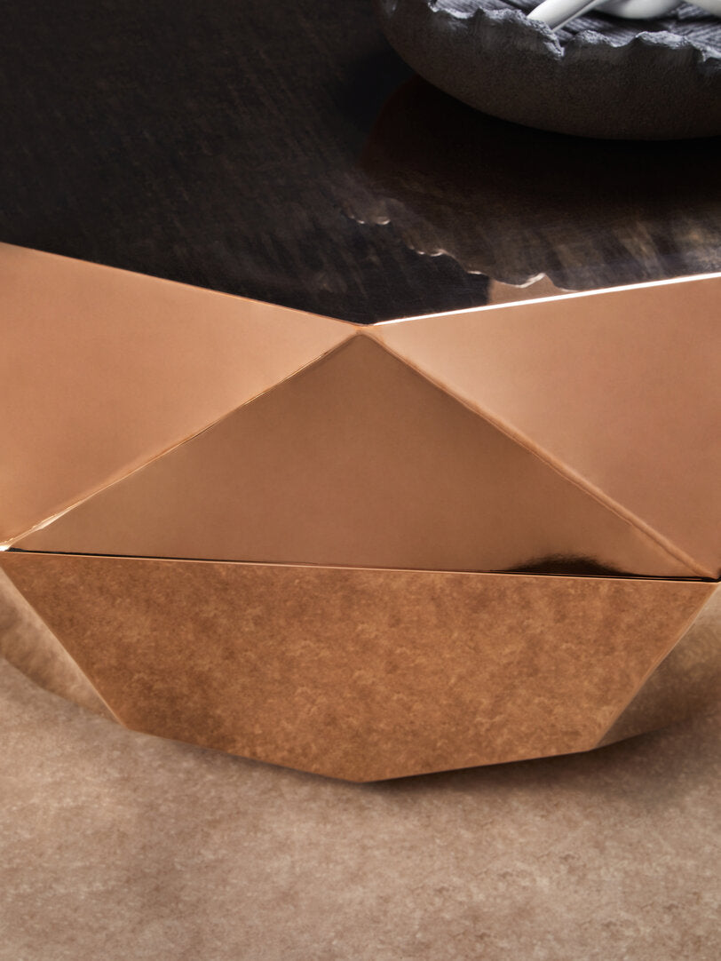 Broc Ombre Black and White Knot Sculpture