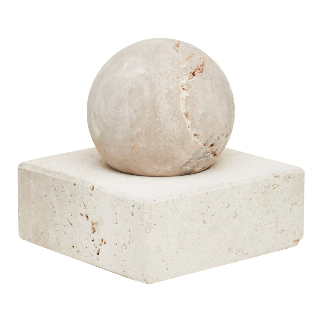 Tibor Travertine Sculpture - Additional