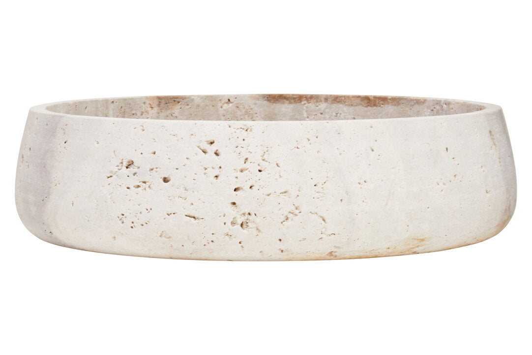 Tibor Travertine Bowl - Main