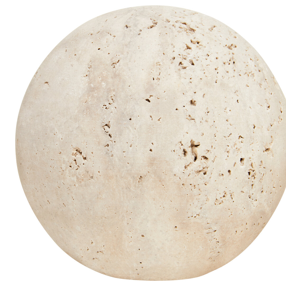 Tibor Travertine Set of 3 Deco Balls - Macro