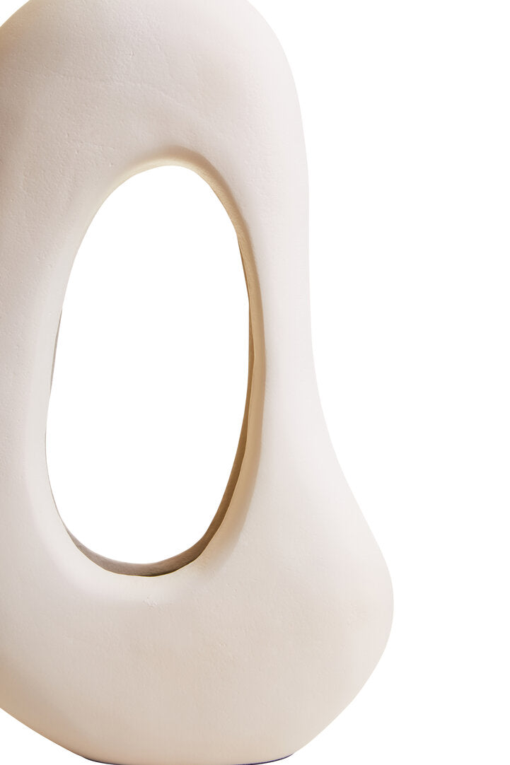 Hapax Abstract Cream Sculpture - Macro