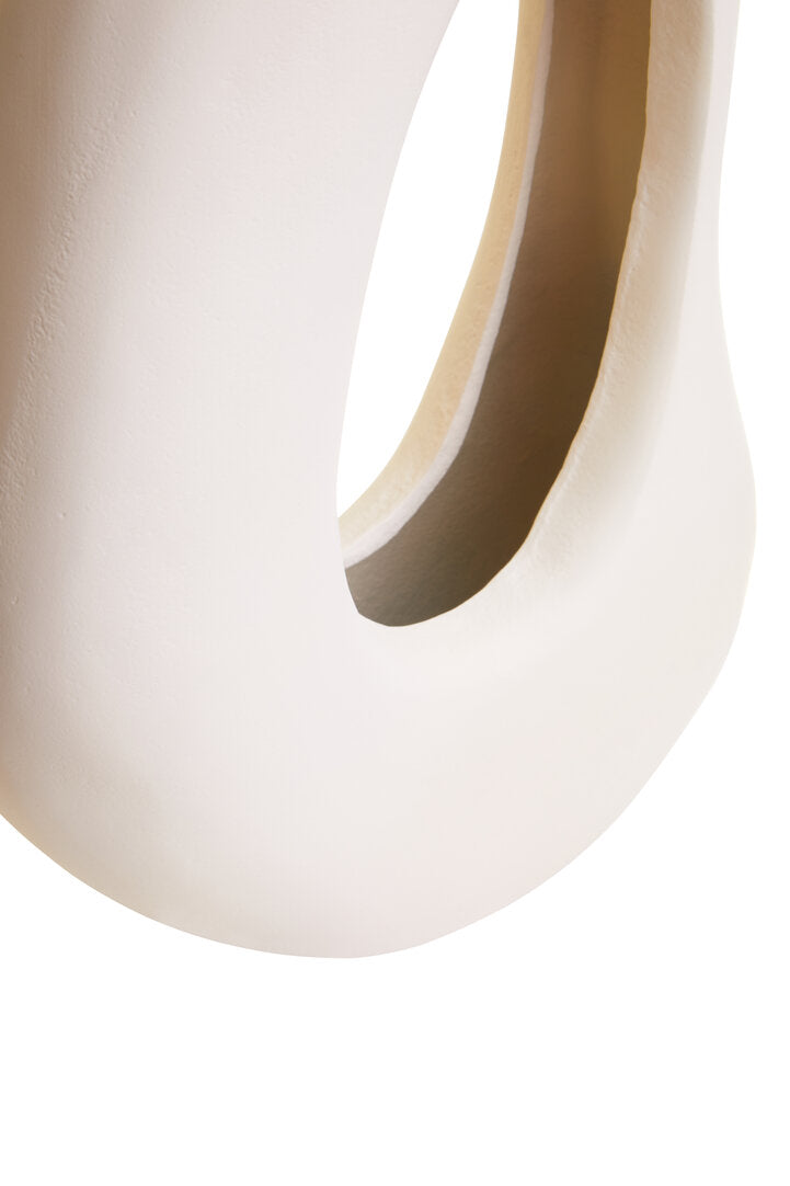 Hapax Abstract Cream Sculpture - Macro