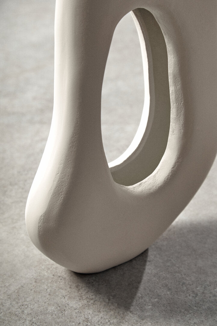 Hapax Abstract Cream Sculpture - Lifestyle