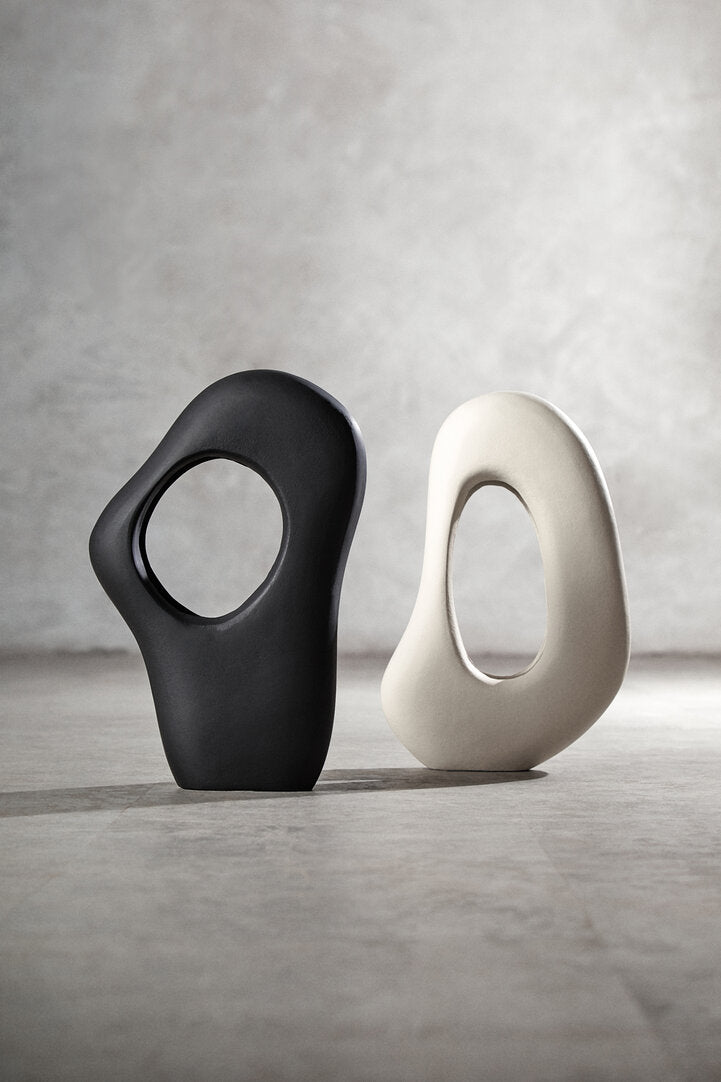 Hapax Abstract Cream Sculpture - Lifestyle