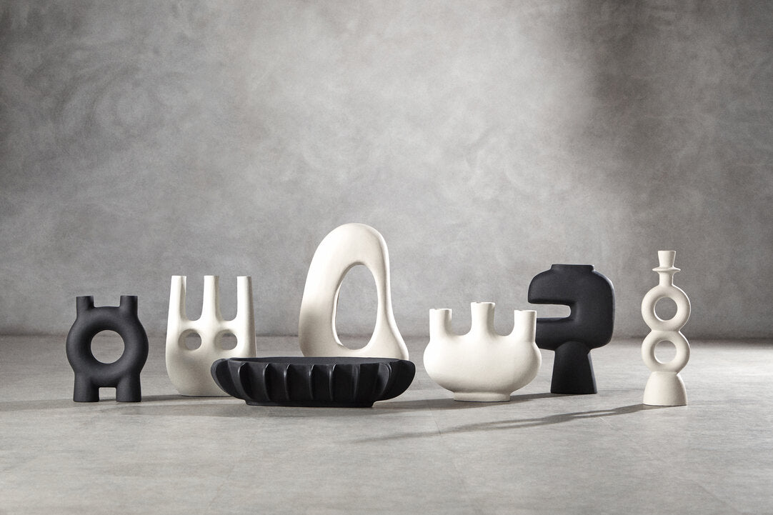 Hapax Abstract Cream Sculpture