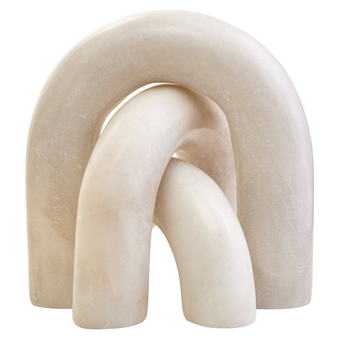 Nason White Marble Arch Decor Sculpture - Additional
