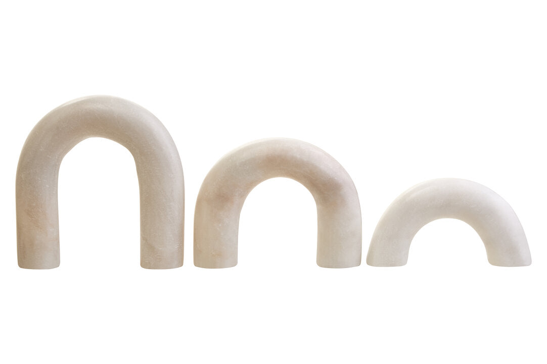 Nason White Marble Arch Decor Sculpture - Additional