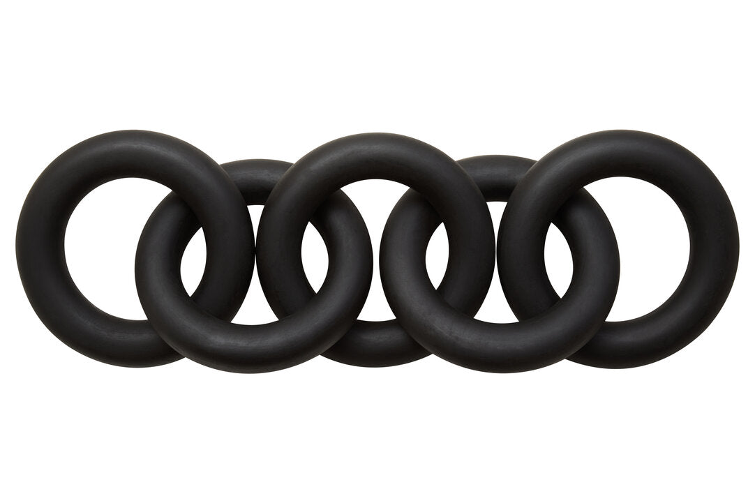 Cato Black Wooden 5 Link Chain Decor - Main