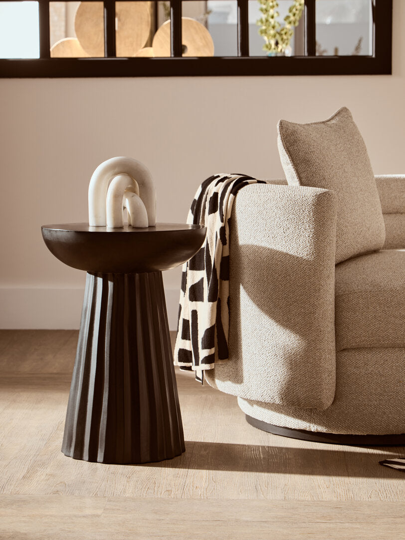 Nason White Marble Arch Decor Sculpture - Lifestyle