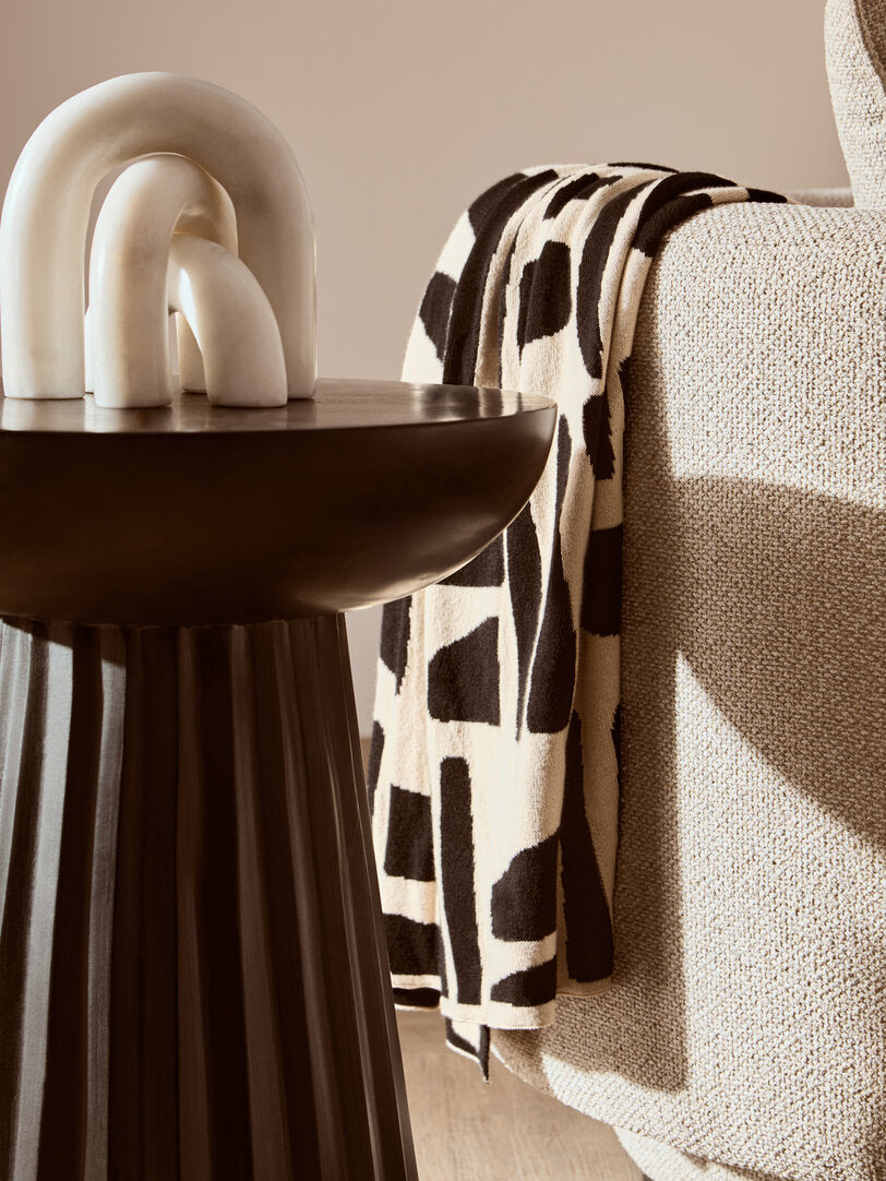 Nason White Marble Arch Decor Sculpture - Lifestyle