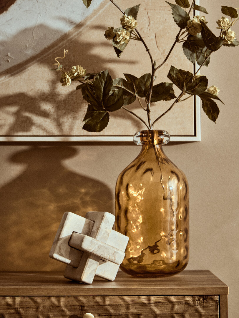 Santino Chocolate Marble Knot Sculpture