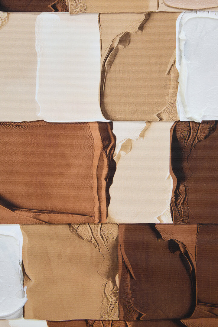 Astratto Textured Wall Art in Neutral Tones - Macro