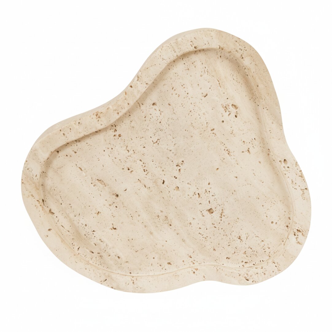 Tibor Travertine Irregular Tray - Additional
